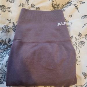 Alphalete amplify passive purple leggings